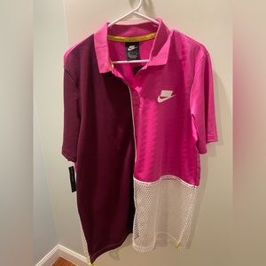 Nike pink sateen Golfer